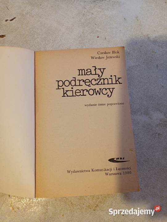 Mały podręcznik kierowcy WKŁ stan Siemianowice Śląskie
