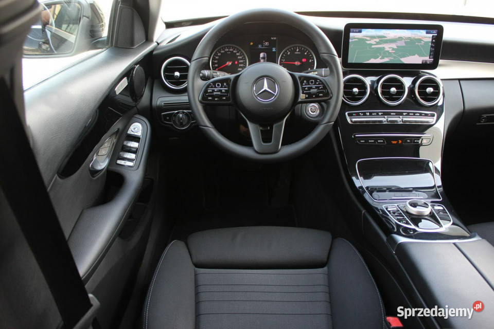 Mercedes C 200 Exclusive FV23 160 ASO Navi LED łopatki zmiany biegów Sokołów