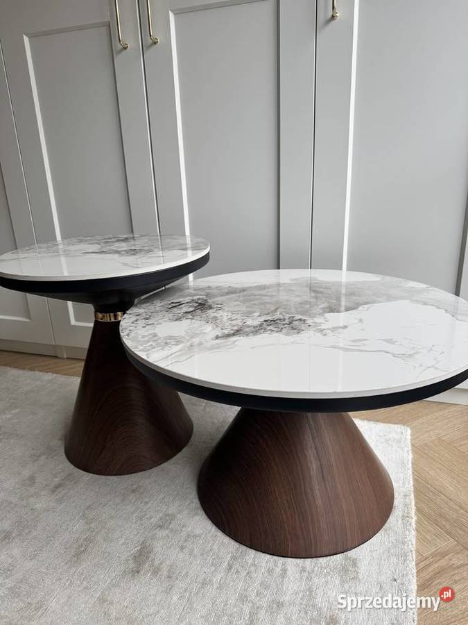 Stoliki marmur Pęcice Małe sprzedam