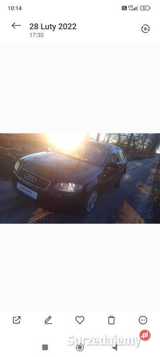 Audi a 3 8p benzyna+LPG sprzedam