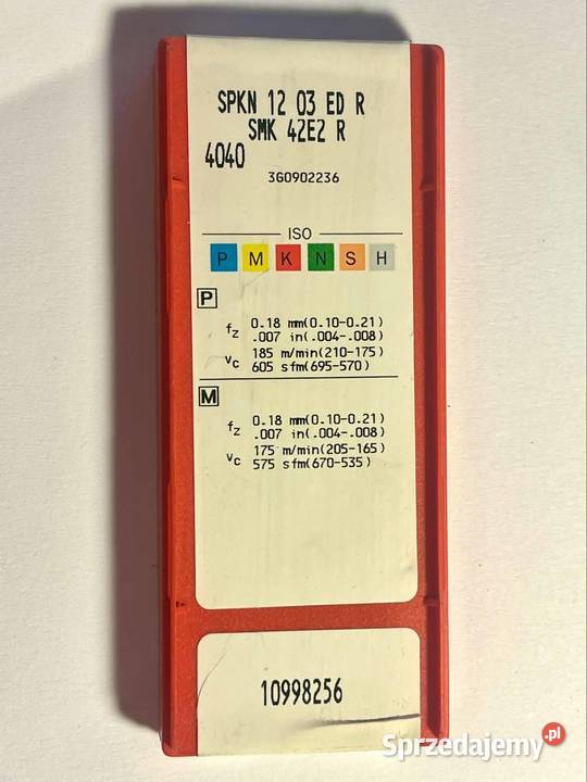 Płytki Sandvik SPKN 12 03 EDR 4040 Wrocław