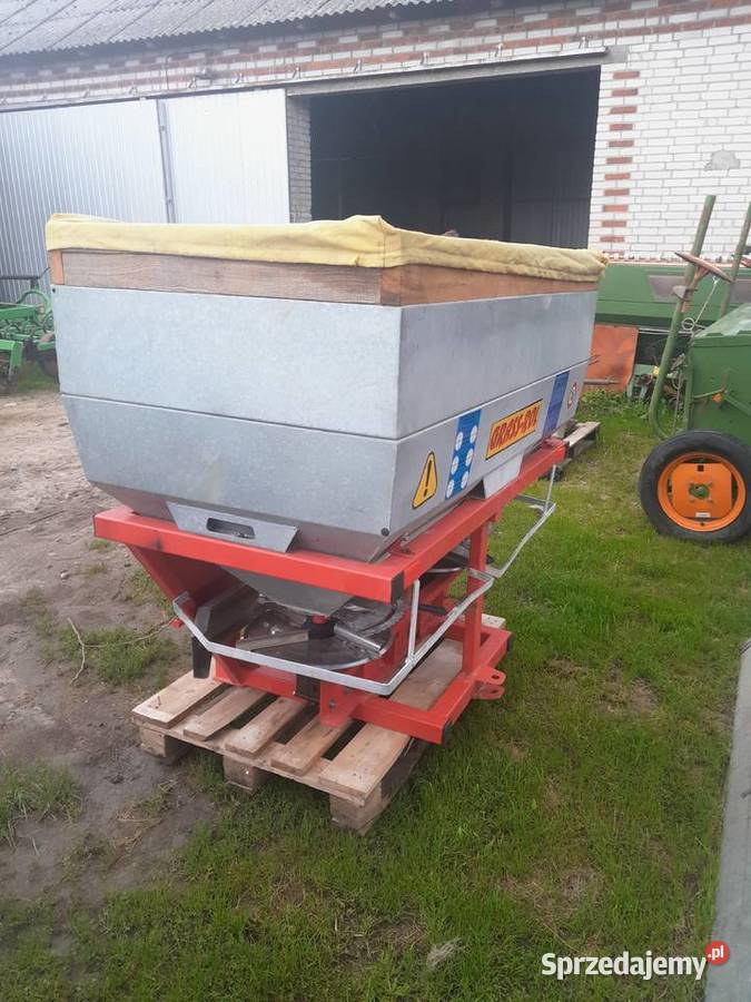 Rozsiewacz nawozów Grass rol 2019 hydraulika Glinnik