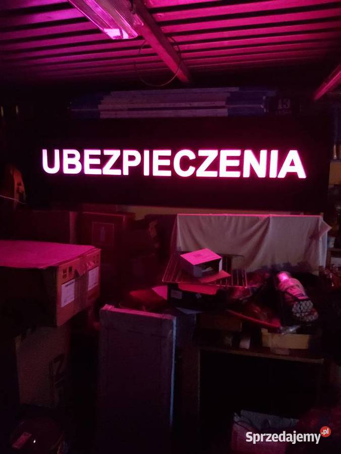 Szyld Podświetlany Reklama Podświetlana Kostrzyn
