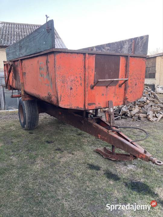 Przyczepa wywrotka nieuszkodzony Siedlce sprzedam