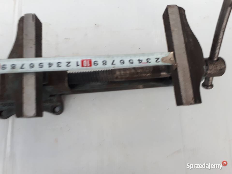 imadło Heuer Front 120 mm stalowe kute uchwyt do Ręczne Narzędzia Wałcz