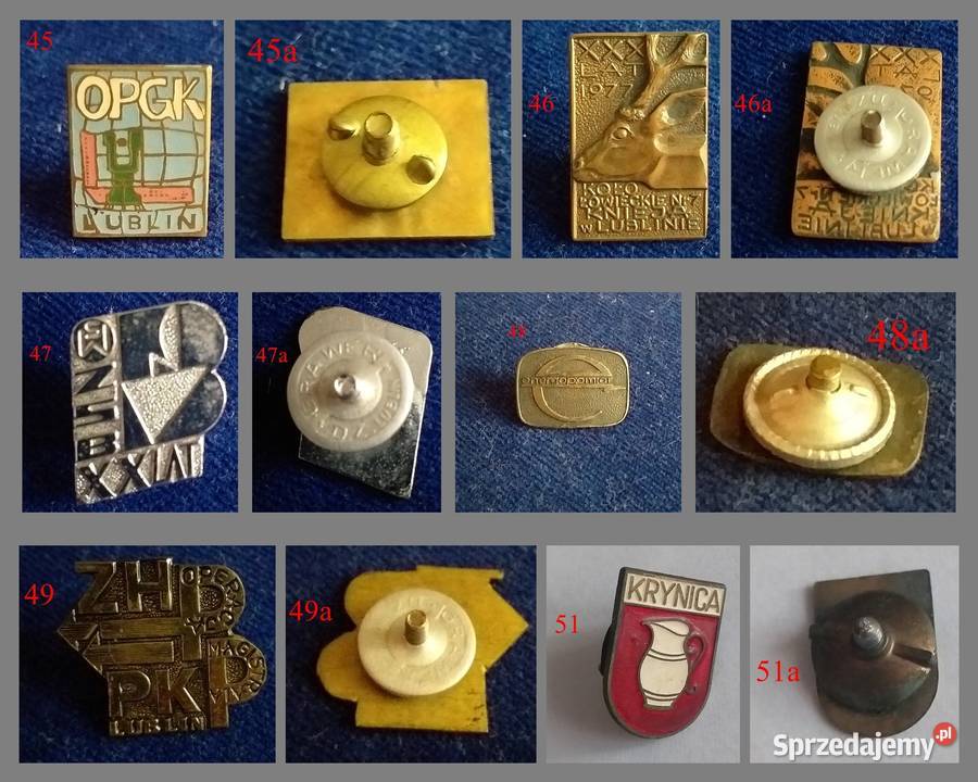Przypinki różne Lublin