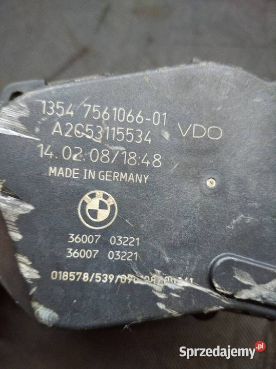 BMW3 przepustnica 1620 benzyna osobowe