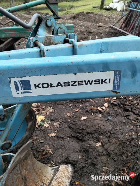 Pług 4 skibowy nieuszkodzony Maszyny rolnicze Gumieniec