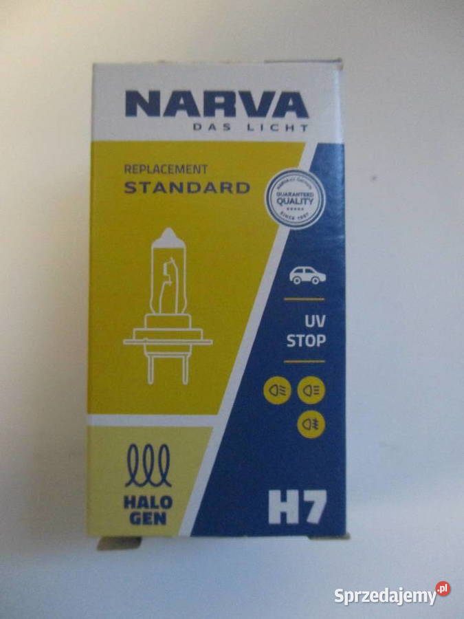 ŻARÓWKA 12V H7 55W PX26D osobowe Łódź