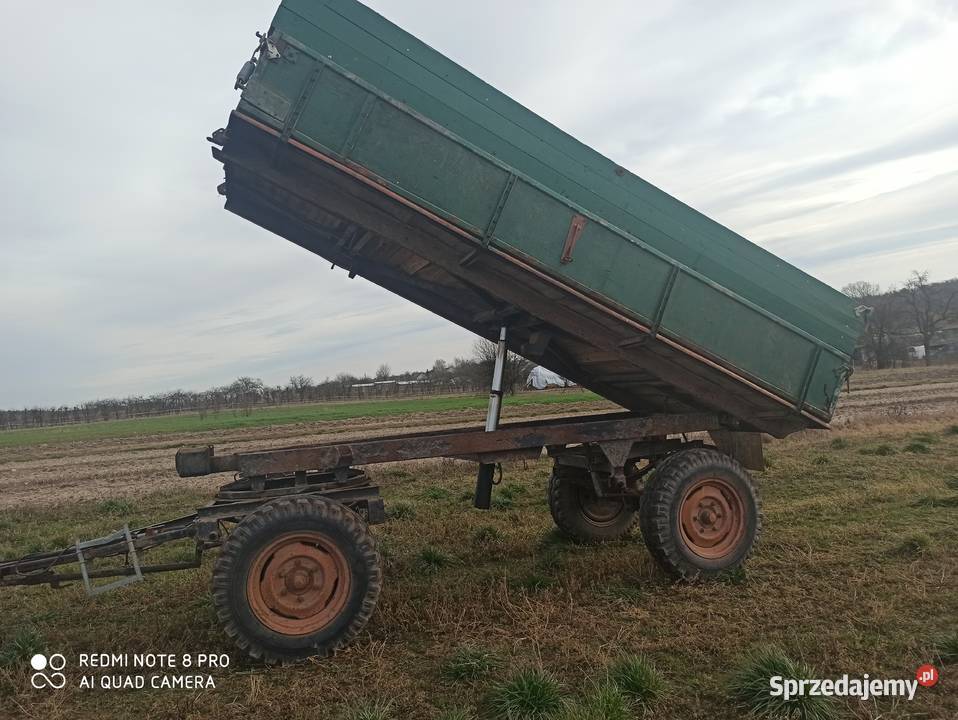 Przyczepa wywrotka niemka Ryki