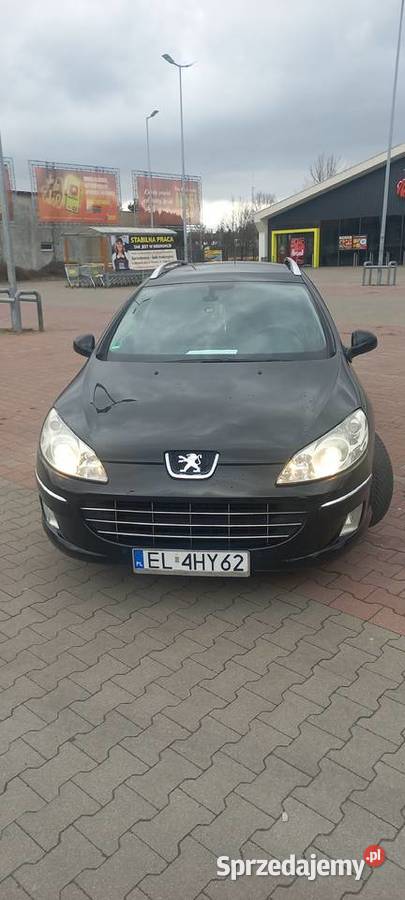 Peugot 407SW HDi 20 diesel 2010 ładny zadbany klimatyzacja łódzkie Andrespol sprzedam