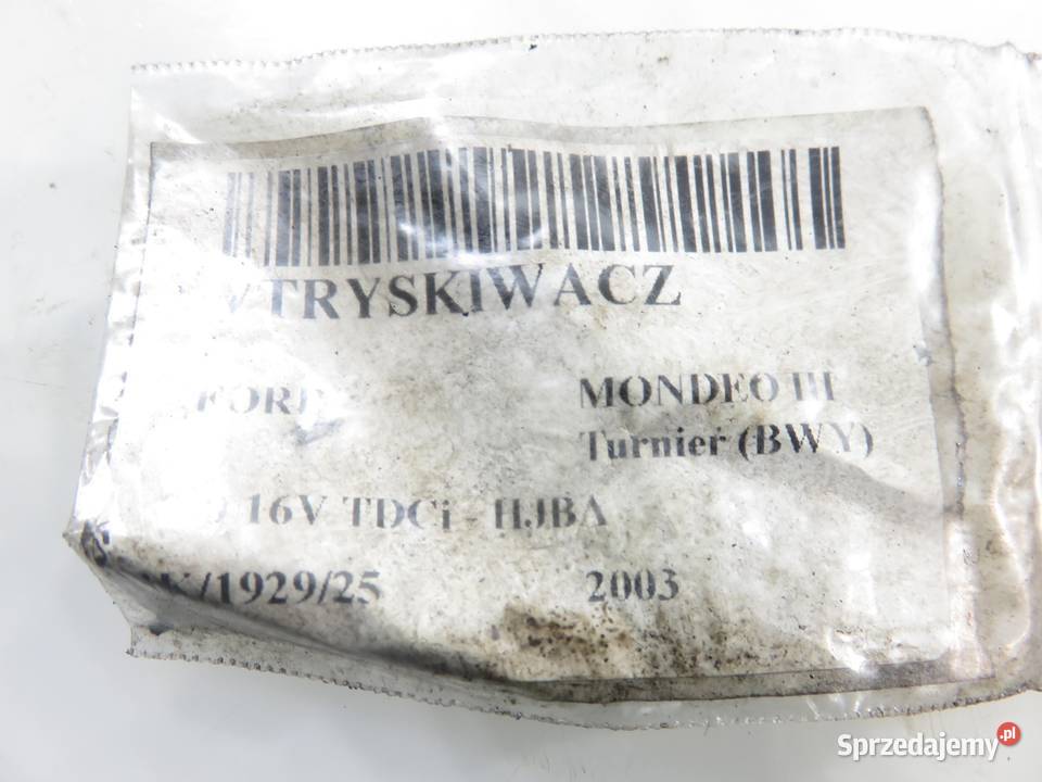 WTRYSKIWACZ FORD MONDEO III 20 TDCi EJDR00402Z osobowe Wtryskiwacze sprzedam