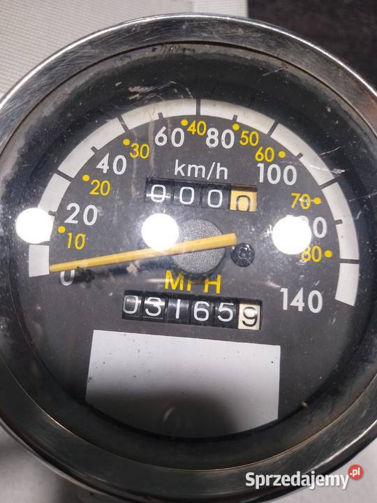 Licznik prędkościomierz mile kilometry Harley Kruszwica