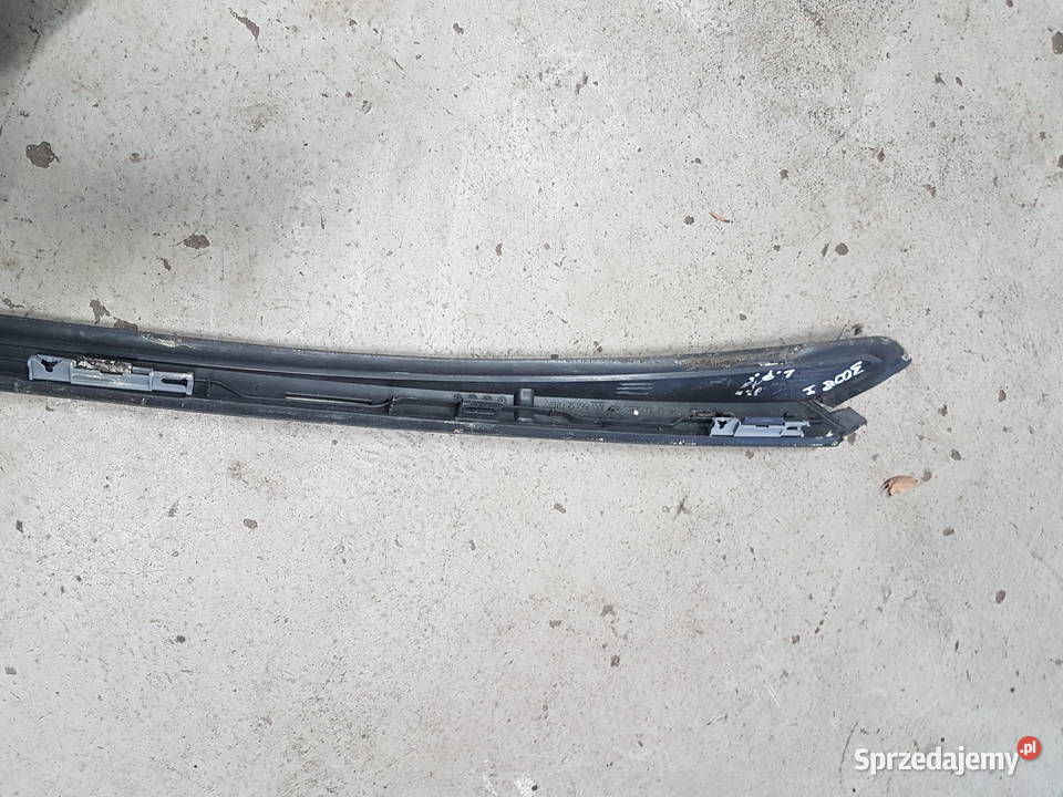 PEUGEOT 3008 I LISTWA SZYBY LEWA BIALA KWED osobowe Turkowice