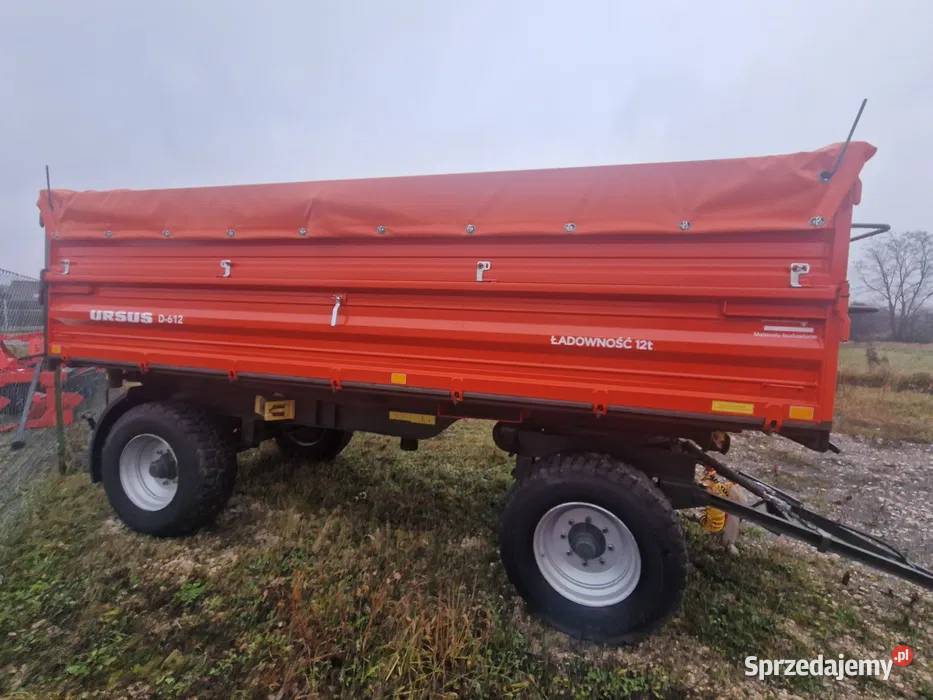 Przyczepa Dwuosiowa Ursus 12 ton d 612 Piotrków Trybunalski sprzedam