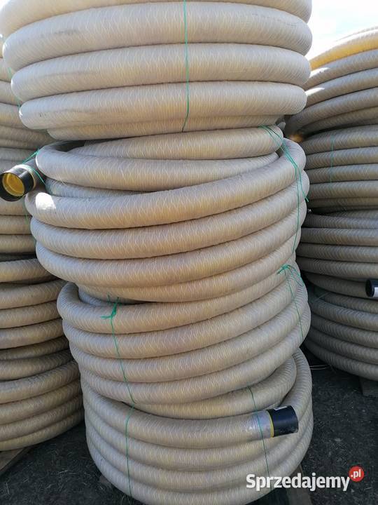 Rura drenarska fi 100 w oplocie OTULINIE Oleśnica