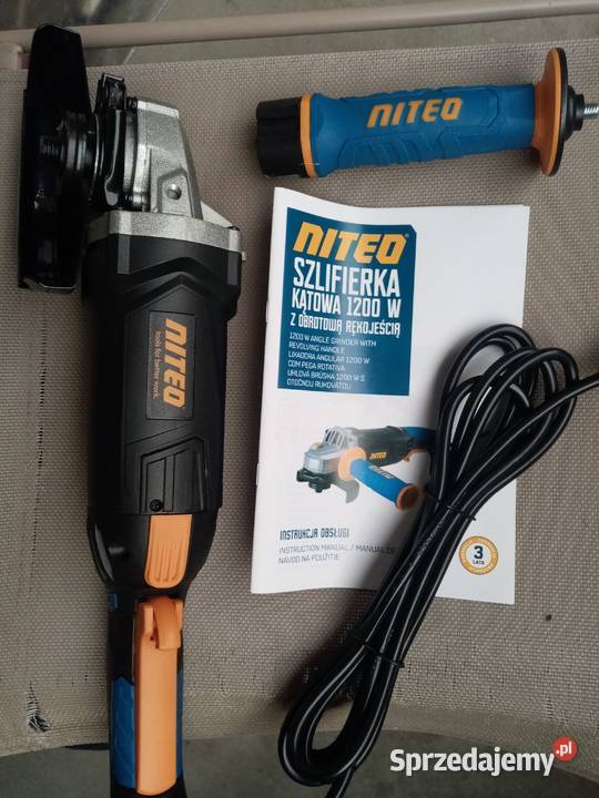 Nowa szlifierka kątowa z regulacją obrotów 1200W Pozostałe małopolskie Wieliczka