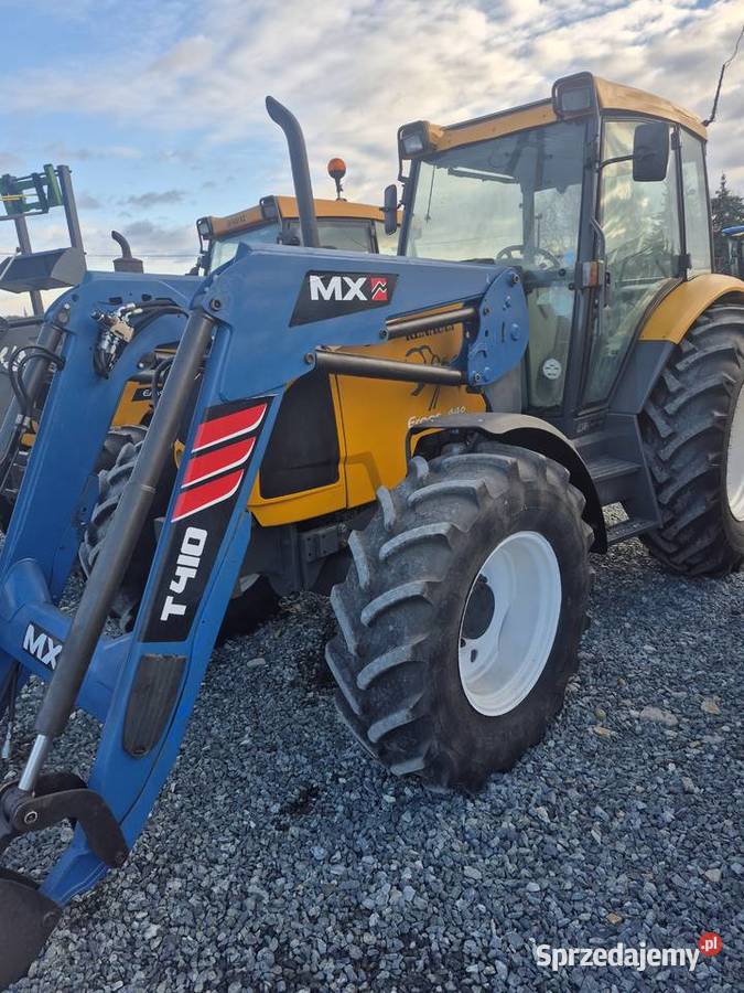 Renault Ares 540 z ladwaczem case same zetor Turek