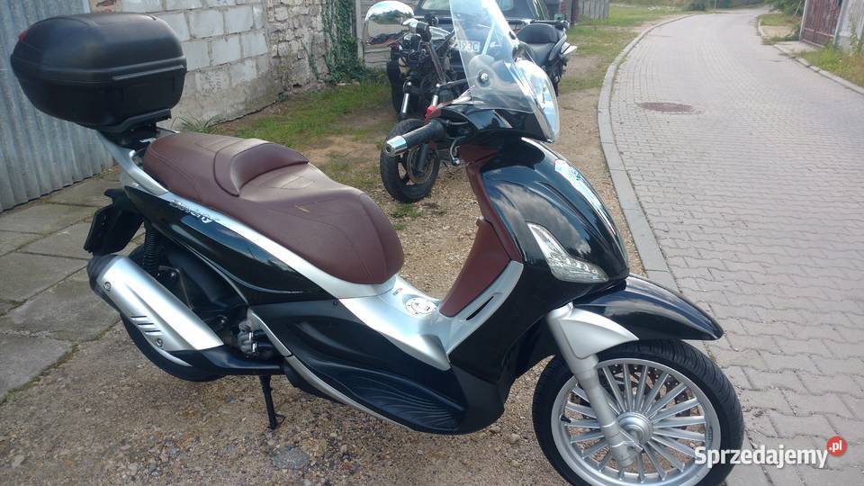 piaggio beverly 300 ie kufry Dąbrowa Górnicza