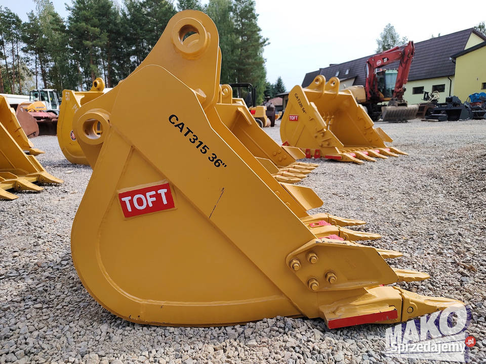 NOWA Łyżka TOFT 100 do koparki Miller fi 70