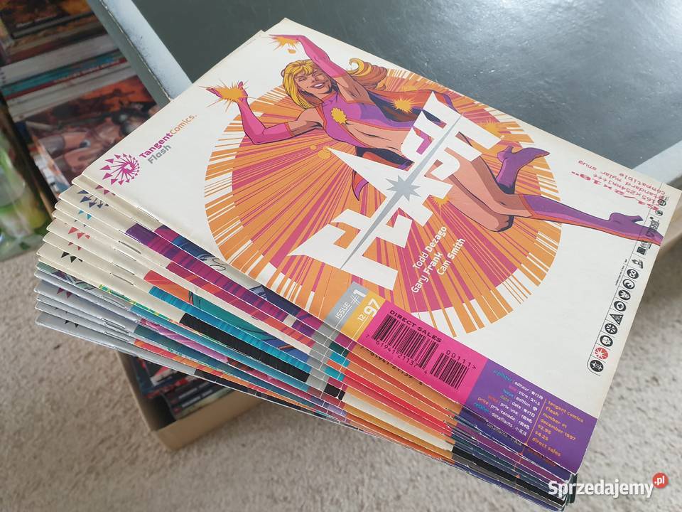 Zestaw 18 oryginalnych komiksów USA Tangent