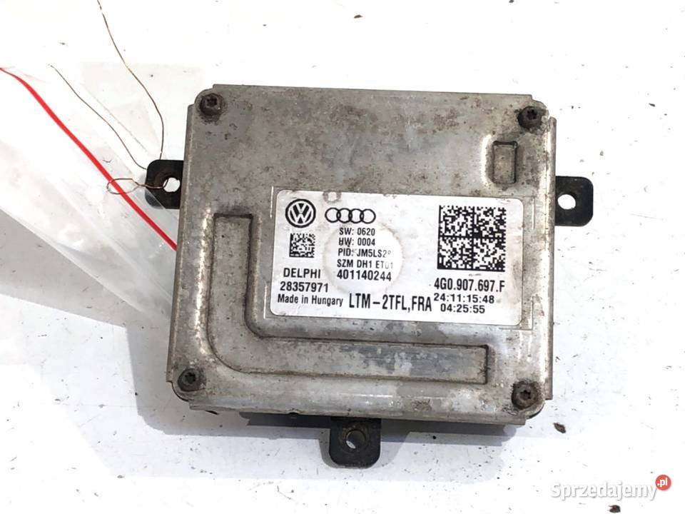 PRZETWORNICA XENON VW PASSAT B8 4G0907697F MODUŁ osobowe