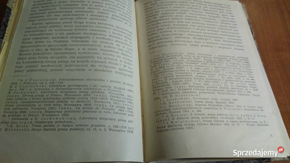 Z dziejów prasy polskiej na Pomorzu Gdańskim w Rok wydania 1964 Gdańsk