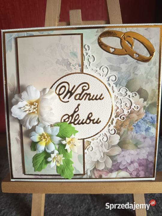 Kartka w pudełku na ślub kujawsko-pomorskie Toruń