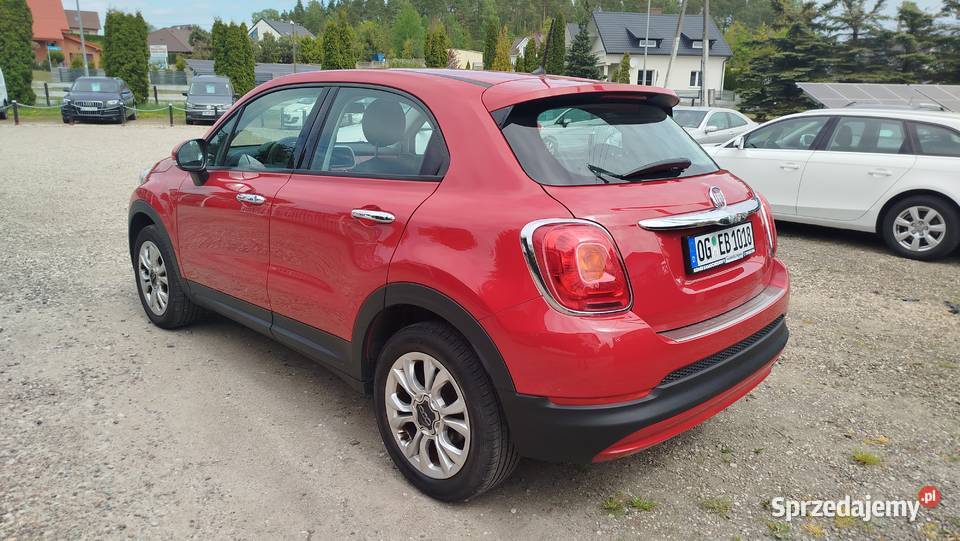 Fiat 500X 16 benzyna 110 Pierwszy Właściciel manualna pomorskie Bytów