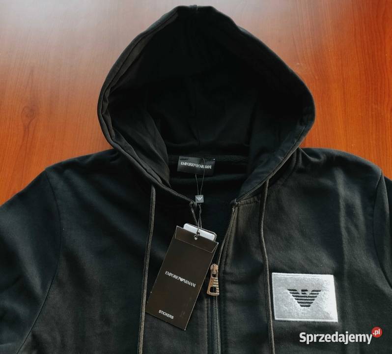 Komplet armani czarny Szczecin