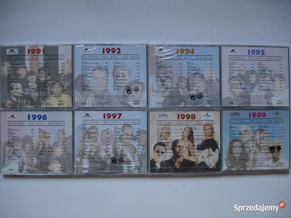 Płyty CD z lat 90tych 19911999 Zielona Góra