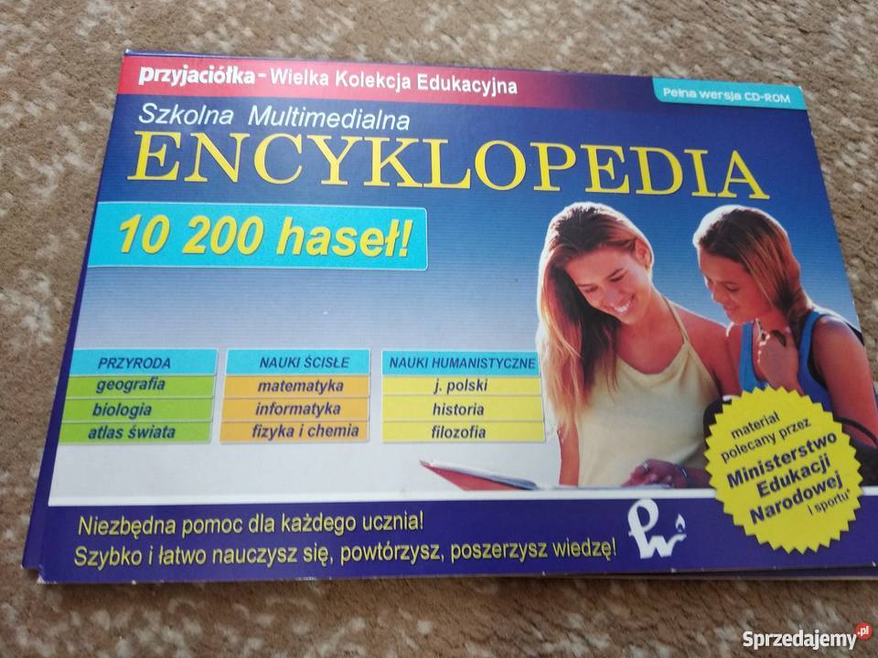 szkolna encyklopedia multimedialna na CD