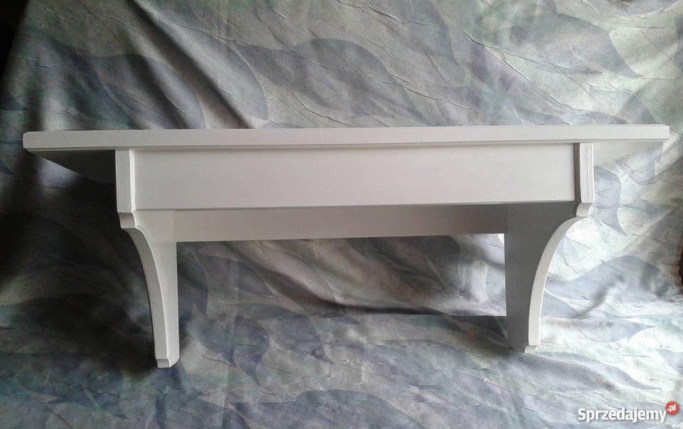 Drewniana półka biała zachodniopomorskie Szczecin sprzedam