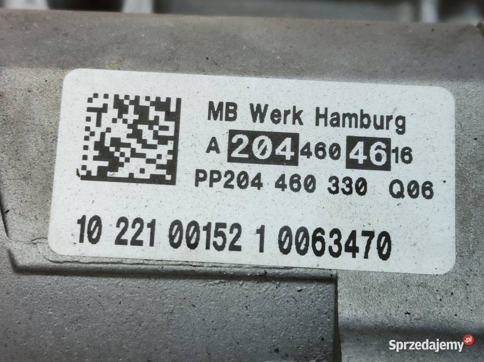 Kolumna Kierownicza Mercedes W207 A2044604616