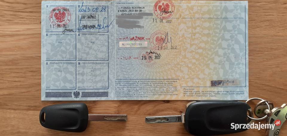Opel Astra kombi 2017 prywatny czujnik zmierzchu