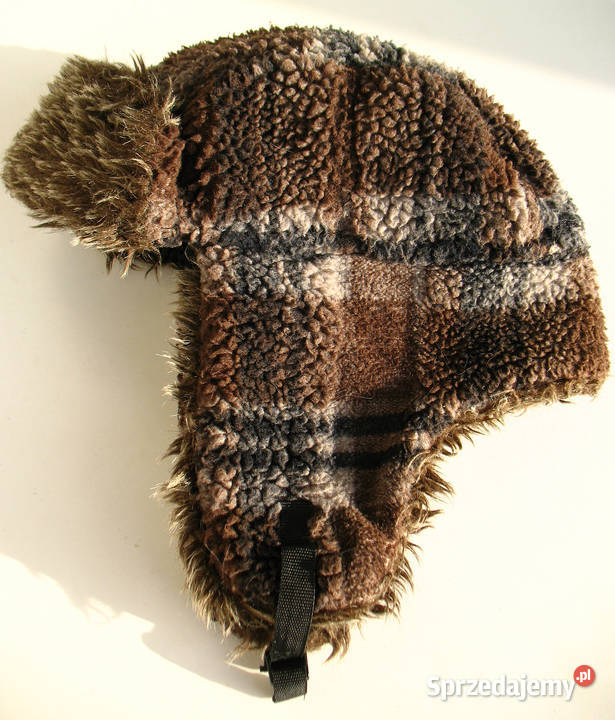 Zimowa na mrozy lekka i ciepła męska czapka sprzedam