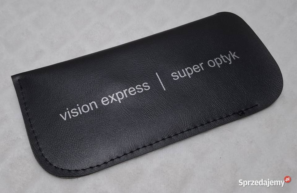 Etui na okulary czarne 8x16 Vision Express 2 Czeladź