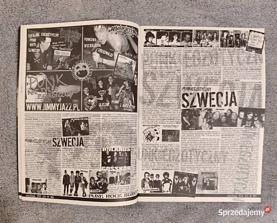 Garaż 24 2006 Fanzine punk oi hc reggae ska śląskie Rybnik
