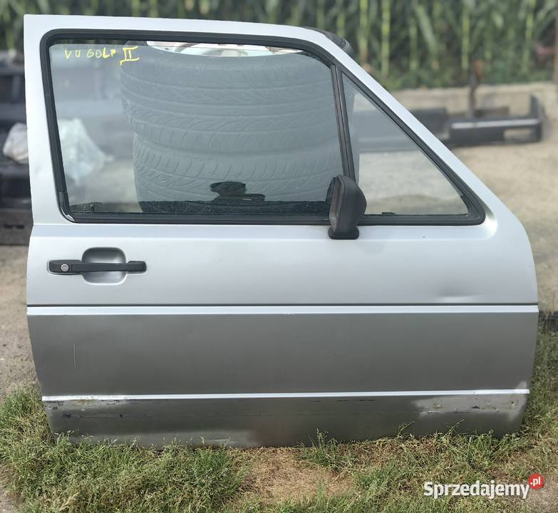 Prawe drzwi Golf II MK2 3 drzwi osobowe łódzkie Inczew