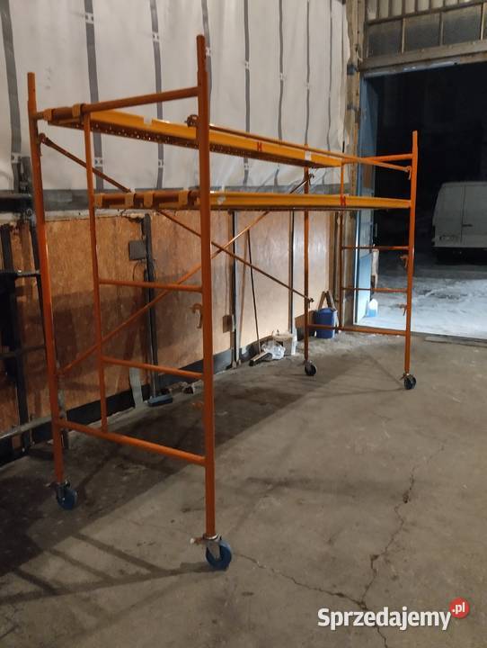 Rusztowanie elewacyjne drabinkowe nowe