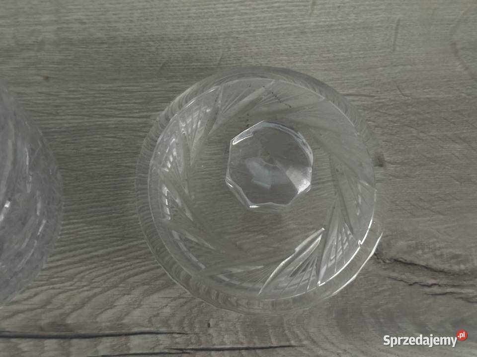Bombonierka duża kryształ z lat 50tych Łódź