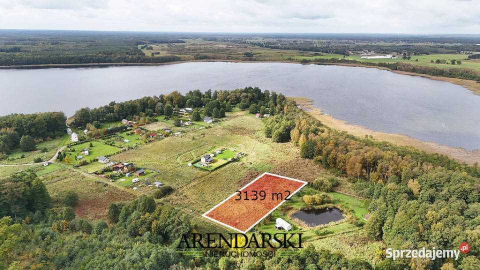 Działka lesie jeziora MarwickoWysoka Wysoka