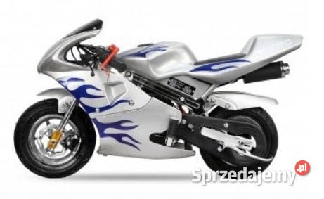 Mini Ścigacz 77 50cc płomienie Pocket Bike Motoryzacja lubelskie Lublin