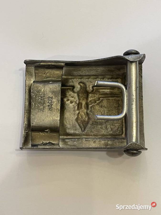 Niemiecka wojskowa klamra do pasa Kraków