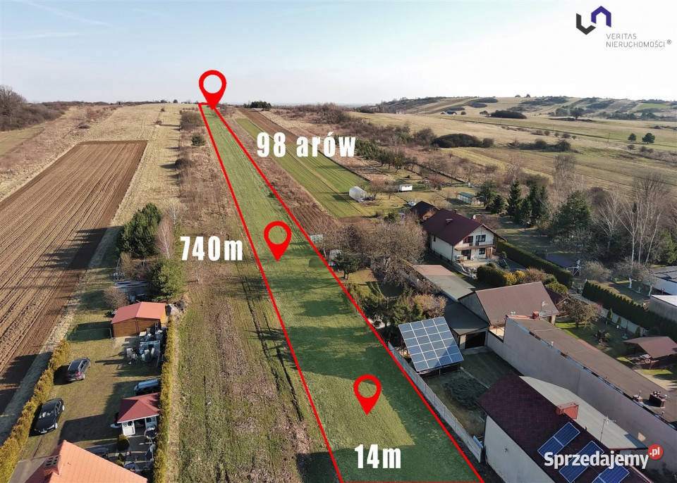 Działka 8263m2 Siemonia Kościuszki śląskie sprzedam
