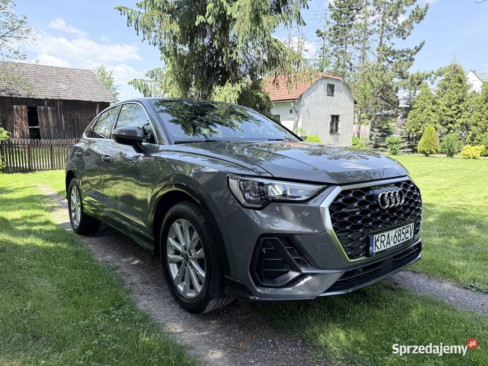 Audi Q3 Sportback 45 TFSI quattro S tronic 4x4 hak elektryczny skóra opony