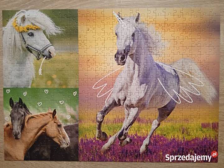 Puzzle 500 Trefla konie Puzzle wielkopolskie Poznań