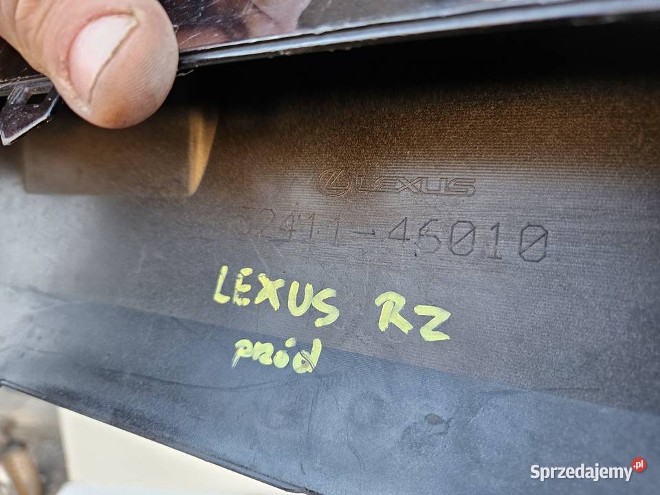 LEXUS RZ SPOILER DOKŁADKA ZDERZAKA PRZÓD sprzedam