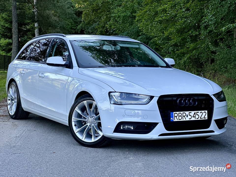 Audi A4 B8 LIFT 20 TDI światła LED A4 Samochody osobowe Brzozów