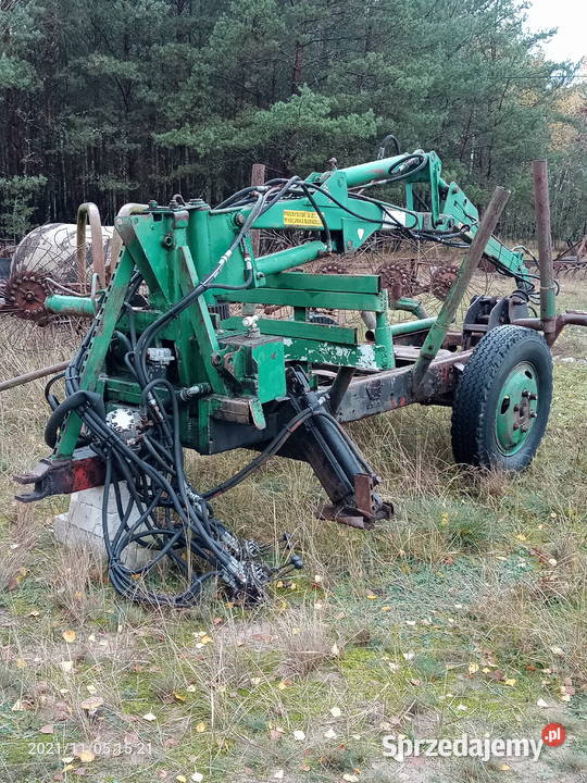 przyczepa do wywozu drzewa Pęckowo